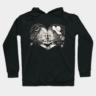 Skeleton lovers. Hoodie